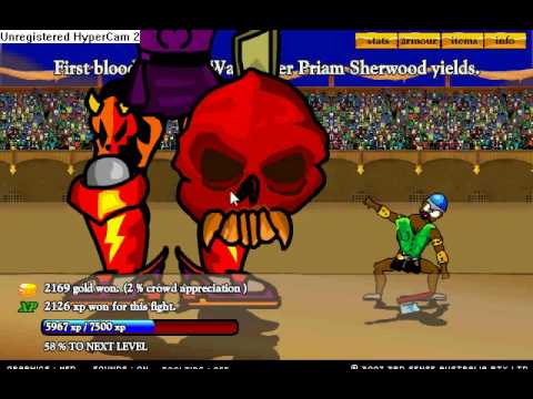 Swords and Sandals 2 hacked un blocked fitreck games